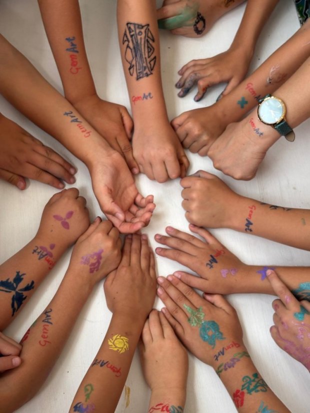 50716-Kurz Zeichnungen und Malerei, 2. Turnus, Tag 3, 16.7.2025, Betliar