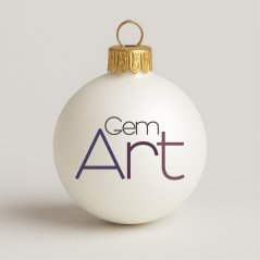 Vianočná guľa GemArt