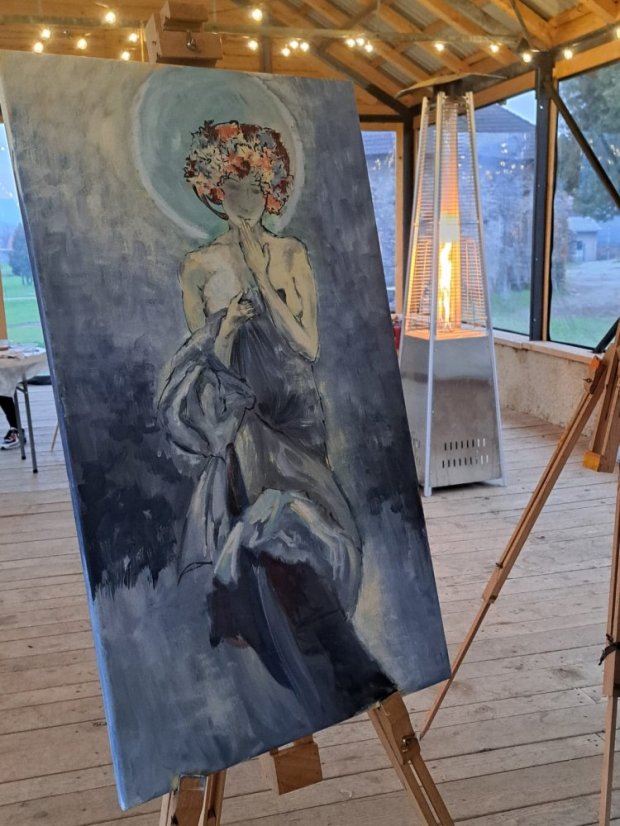 51115-Zážitkové maľovanie - Belle époque - Art Nouveau Secesia, Štítnik