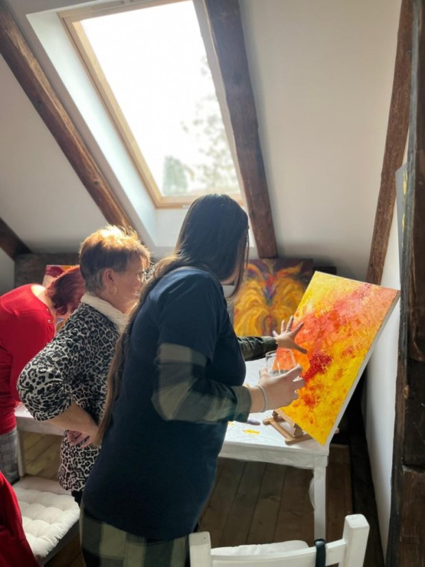 50208-Élményfestés "Művészet mint sport", 2025. február 8., Betliar