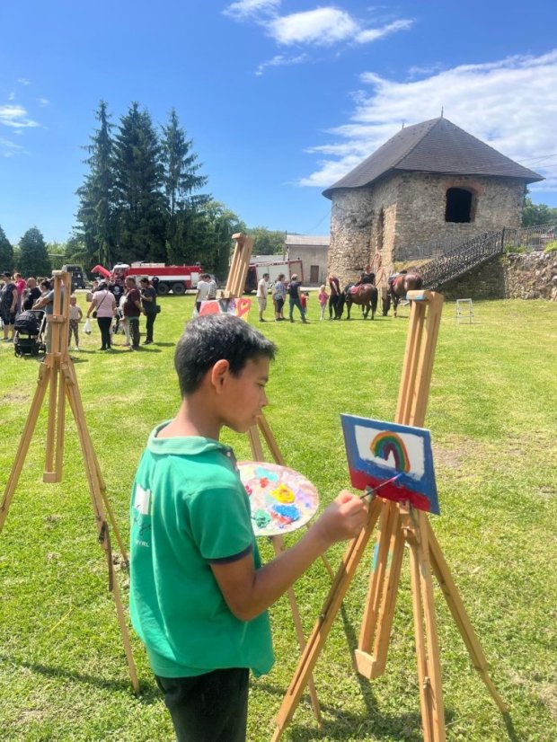 50531-Maľovanie, Deň detí na hrade v Štítniku, 31.5.2025