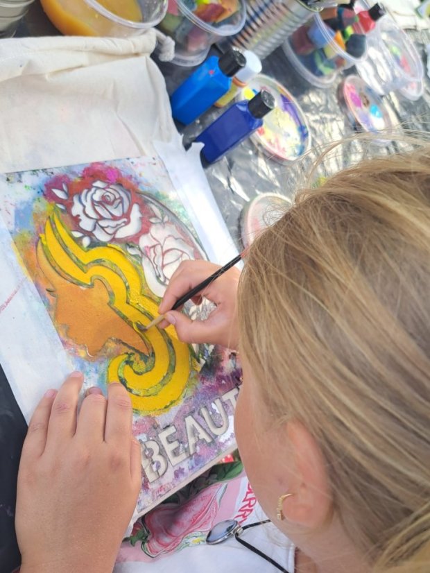 50726-A Rakovnica község, textilfestés, 2025.07.26