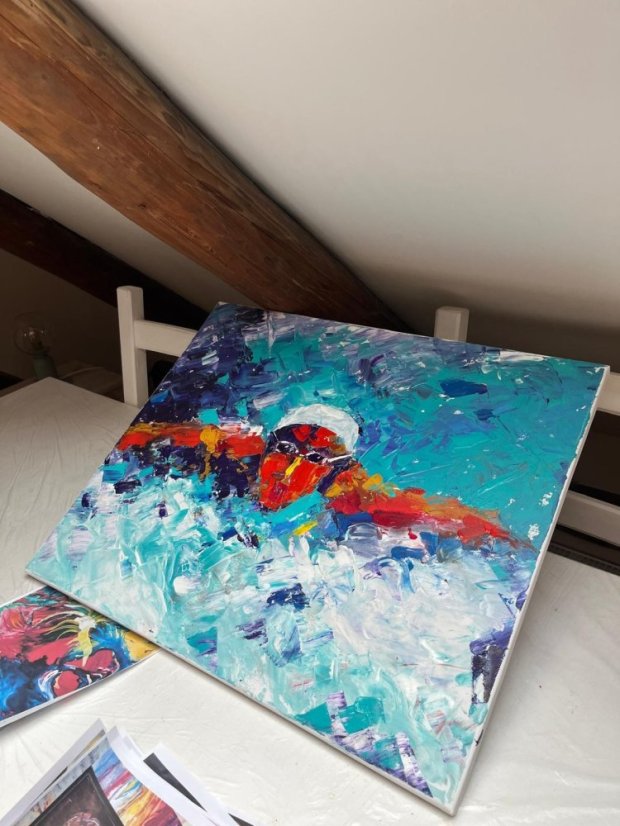 50322-Élményfestés Művészet mint sport