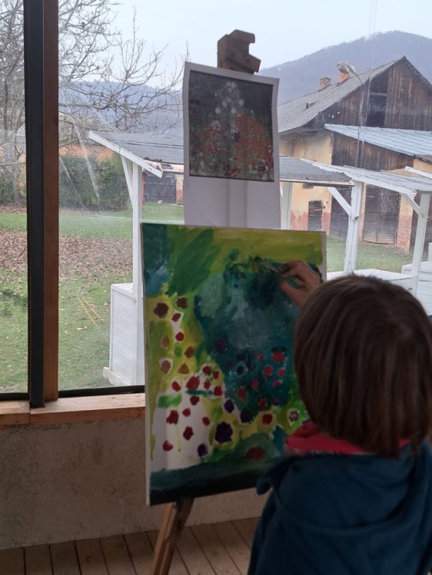 51115-Zážitkové maľovanie - Belle époque - Art Nouveau Secesia, Štítnik