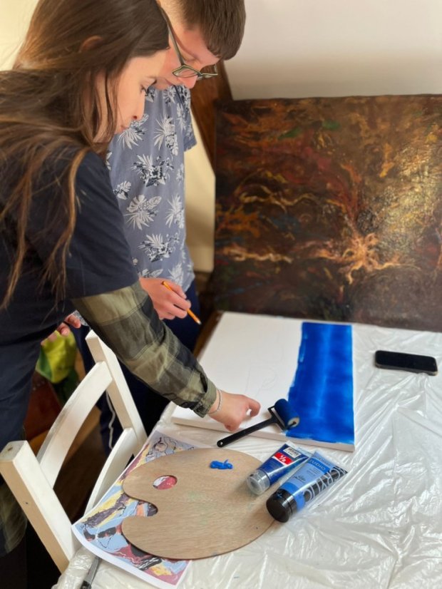 50322-Élményfestés Művészet mint sport