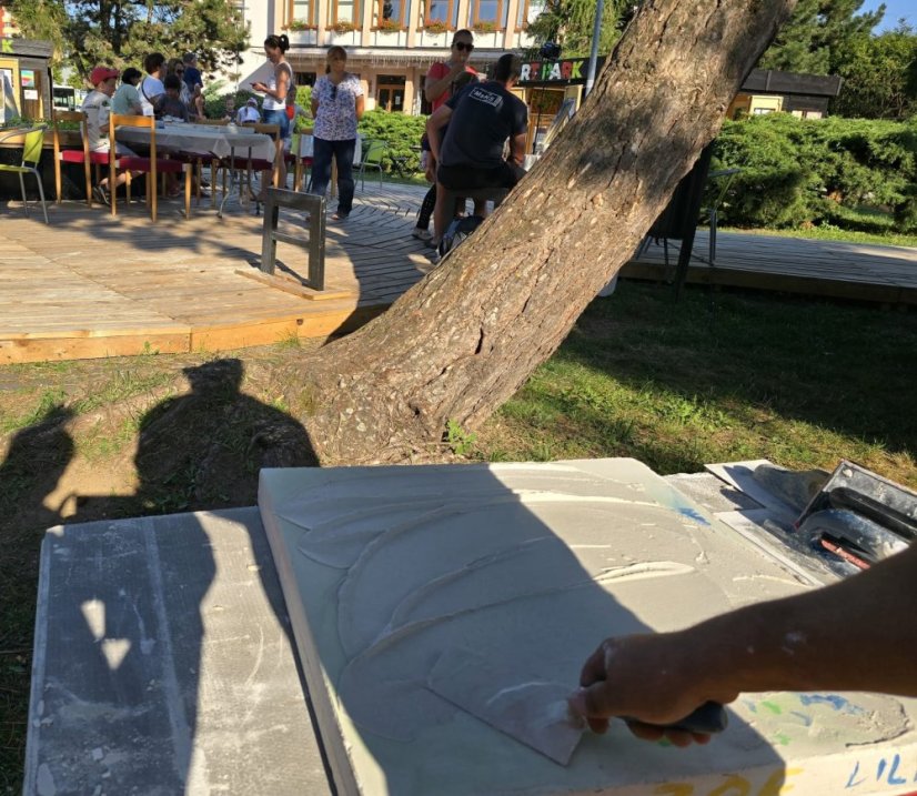 50815-Art Park Revúca, Műhely "Freskók művészete"