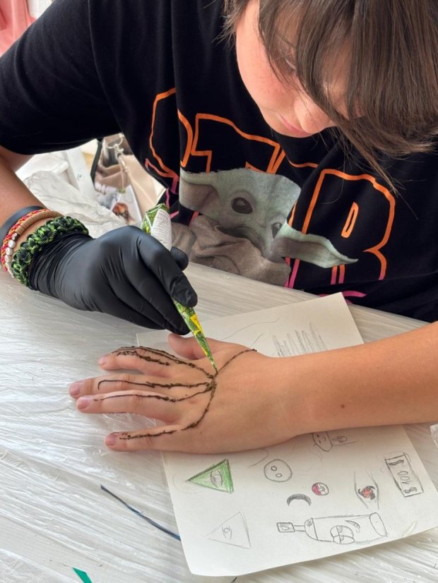 50716-Kurz Zeichnungen und Malerei, 2. Turnus, Tag 3, 16.7.2025, Betliar