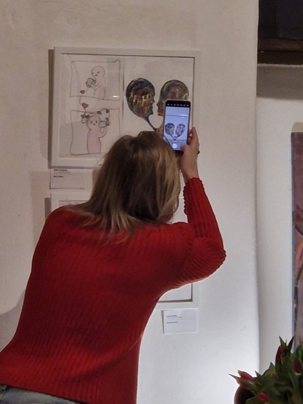 50212-Vernisáž k výberu z výstavy Milujem, teda som!, Praha, 12.2.25