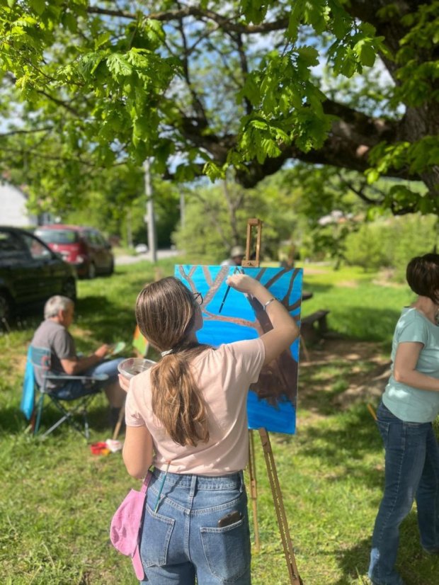 50503-Zážitkové maľovanie Dub v Drnave, 3.5.2025