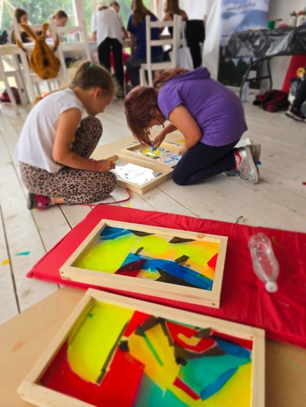 50709-Kurz Zeichnungen und Malerei, 1. Turnus, Tag 3, Betliar, 9.7.25