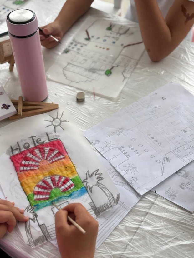 50717-Rövid rajzok és festmények, 2. turnus, 4. nap, 2025.07.17, Betliar