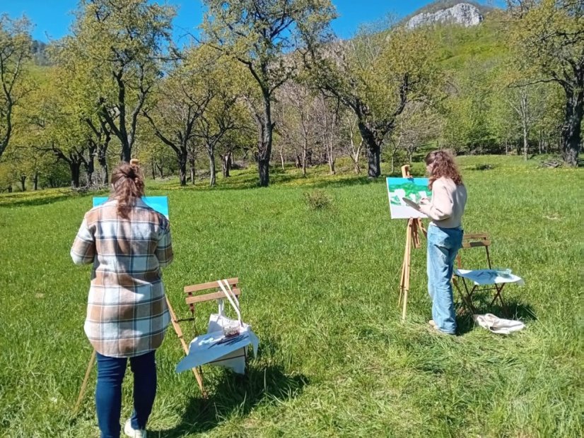 50428-Zážitkové maľovanie Čerešne v Brdárke, 28.4.2025