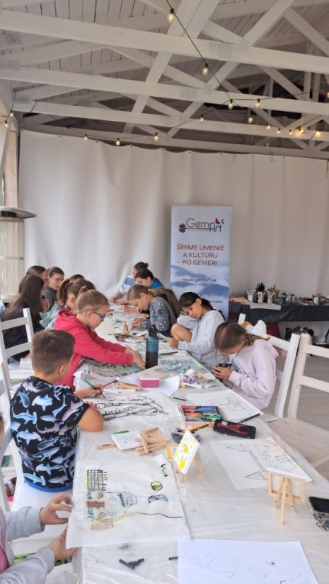 50710-Rövid rajz és festés, 1. turnus, 4. nap, Betliar, 2025.07.10.